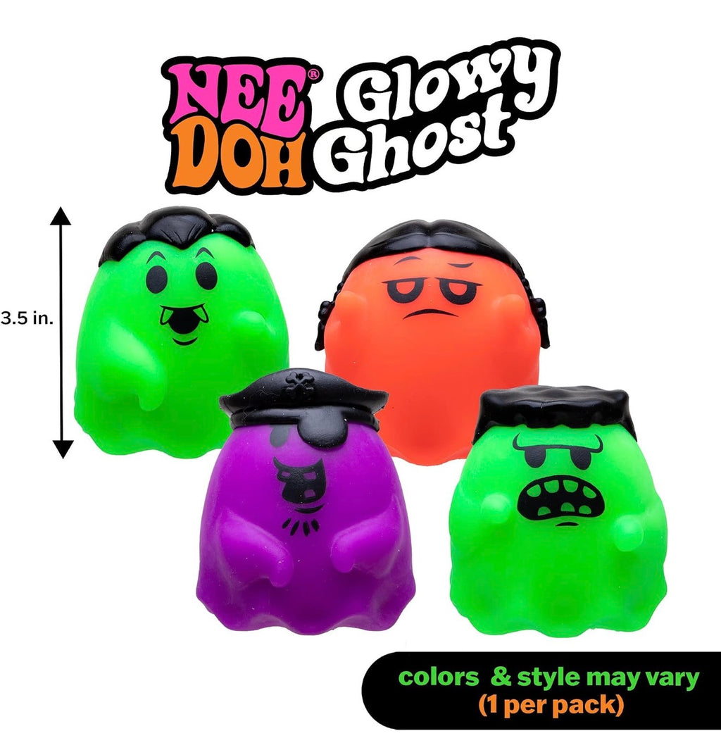 NeeDoh Glowy Ghost Halloween squishy