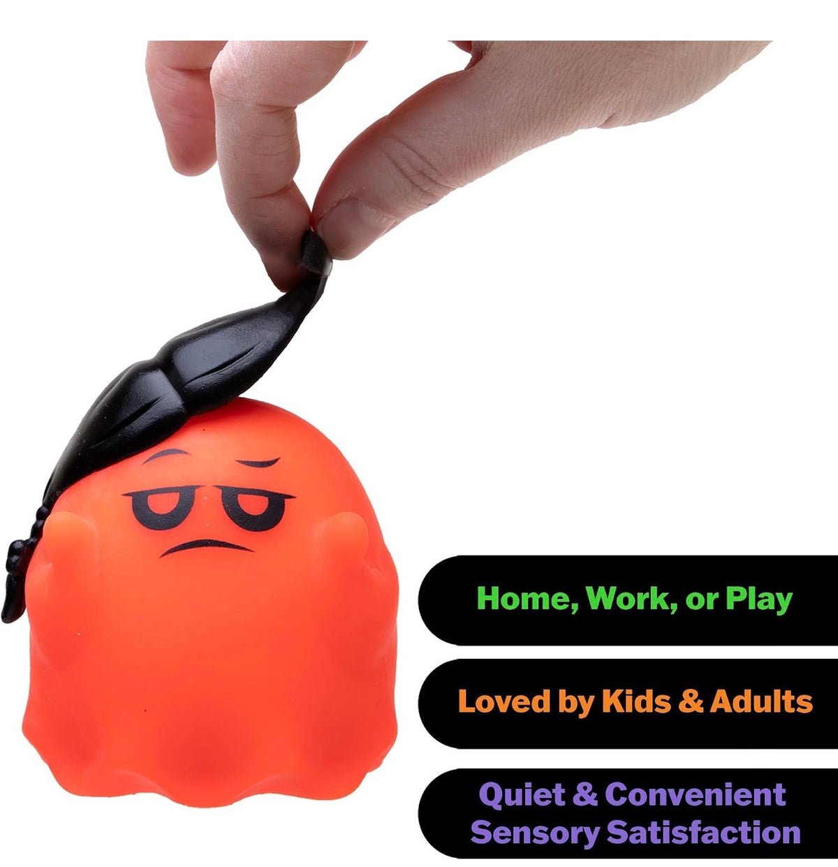NeeDoh Glowy Ghost Halloween squishy