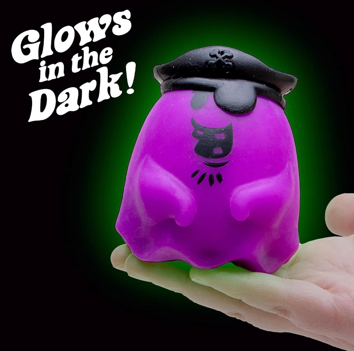 NeeDoh Glowy Ghost Halloween squishy