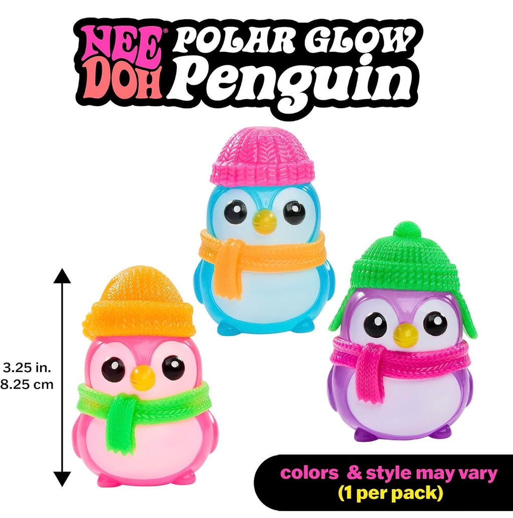 NeeDoh Polar Glow Penguin