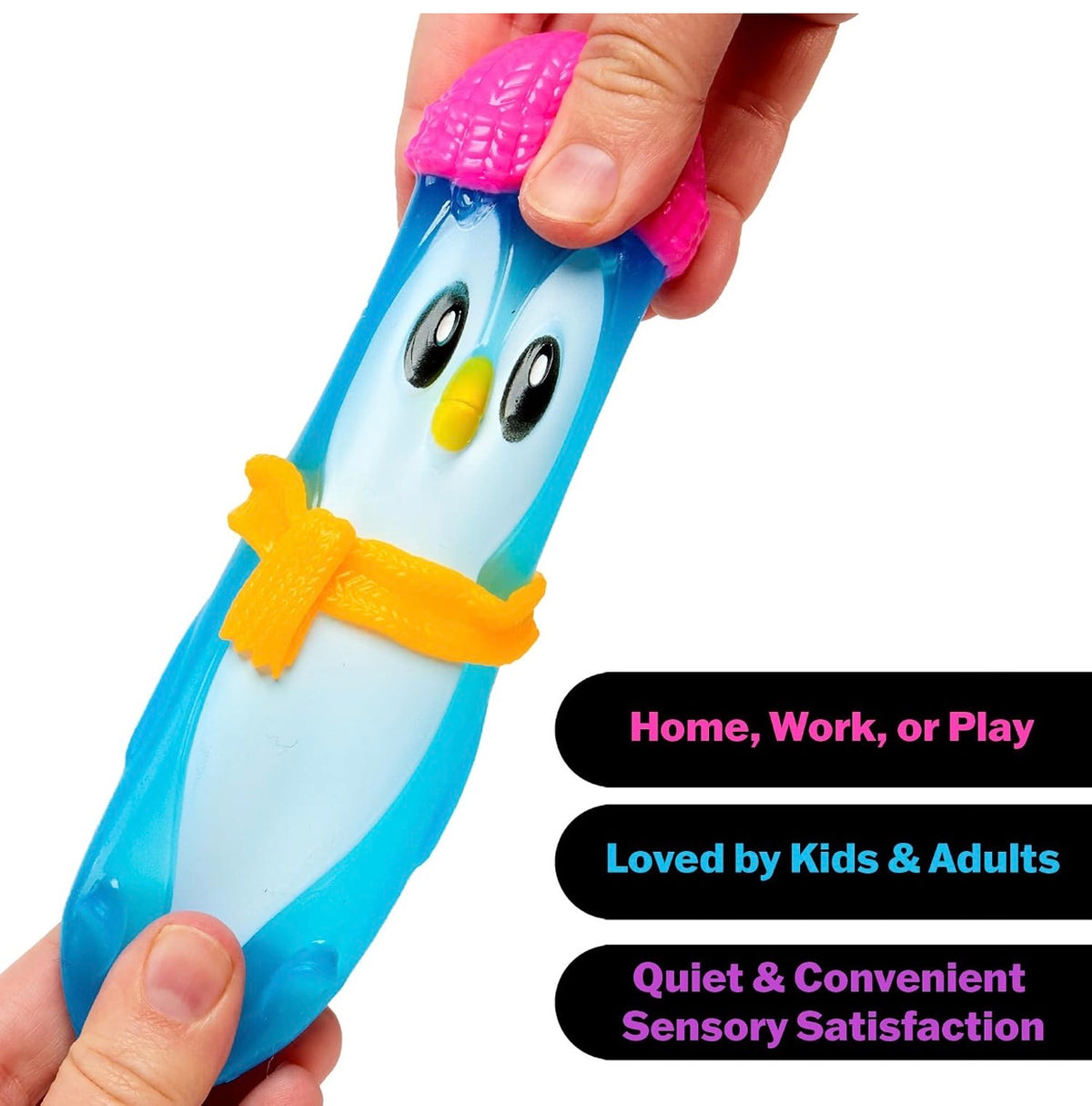 NeeDoh Polar Glow Penguin