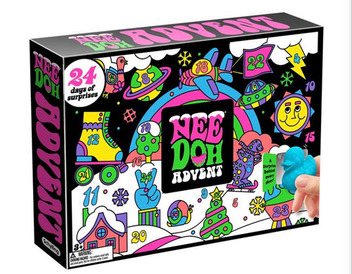 NeeDoh Advent Calendar front package
